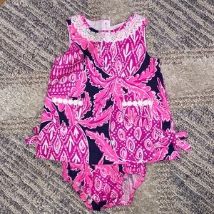 Lilly Pulitzer Infant Girl Dress, 3-6 months